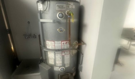 No hot water
