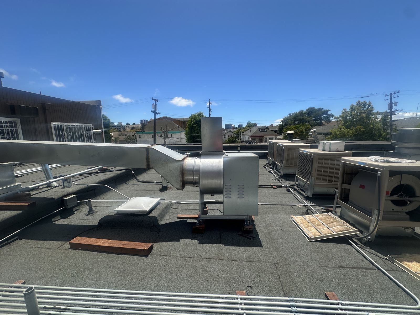 HVAC Hood Exhaust Roof Top Unit Oakland - Bay Wide Plumbing, Heating & Air