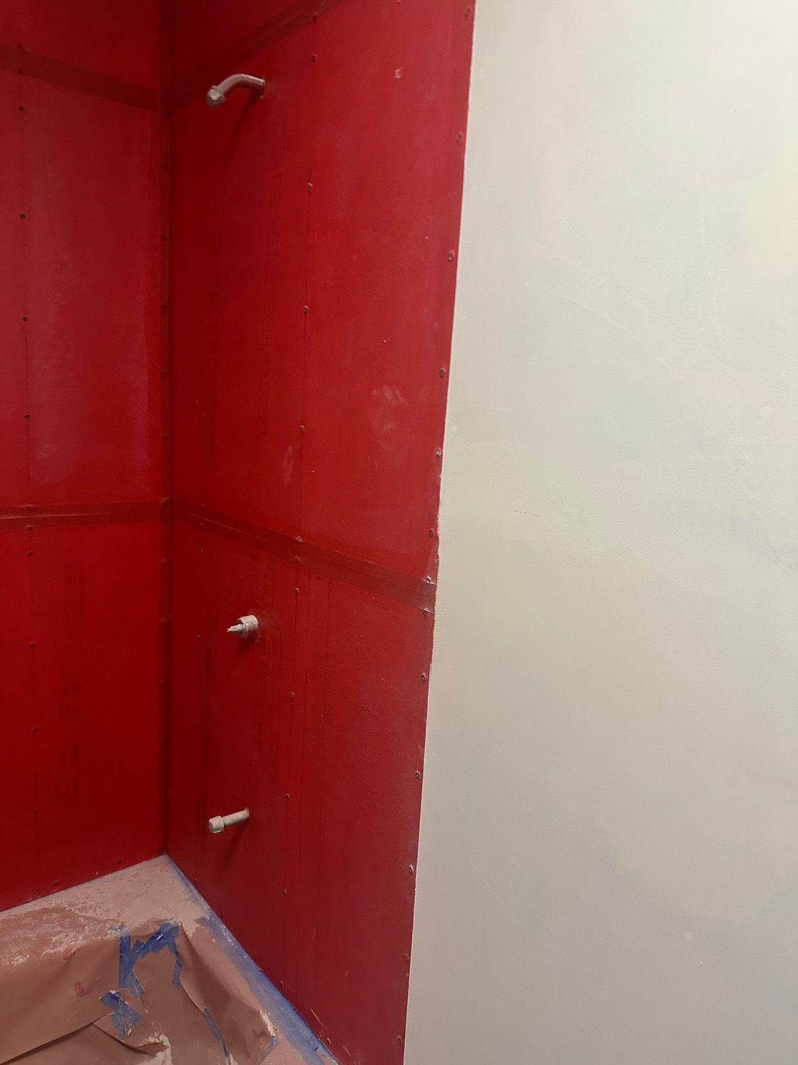 New Construction Bath Shower - Bay Wide Plumbing