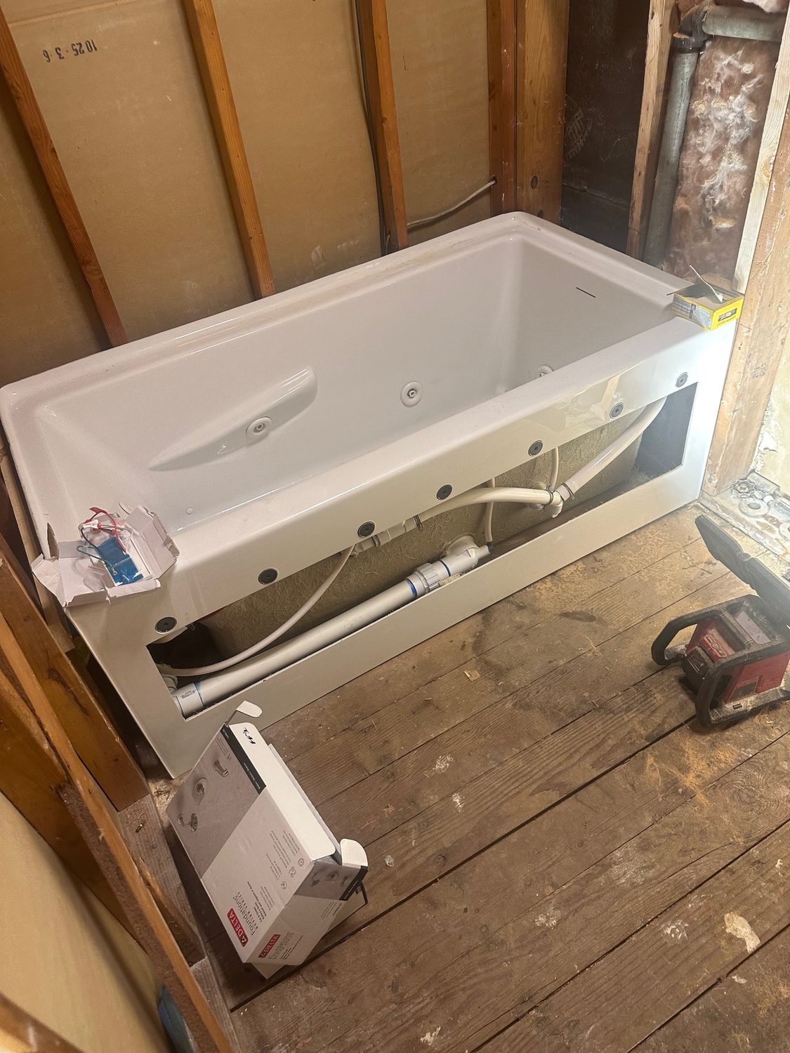 New Tub Replace Jetted Repair Atherton - Bay Wide Plumbing