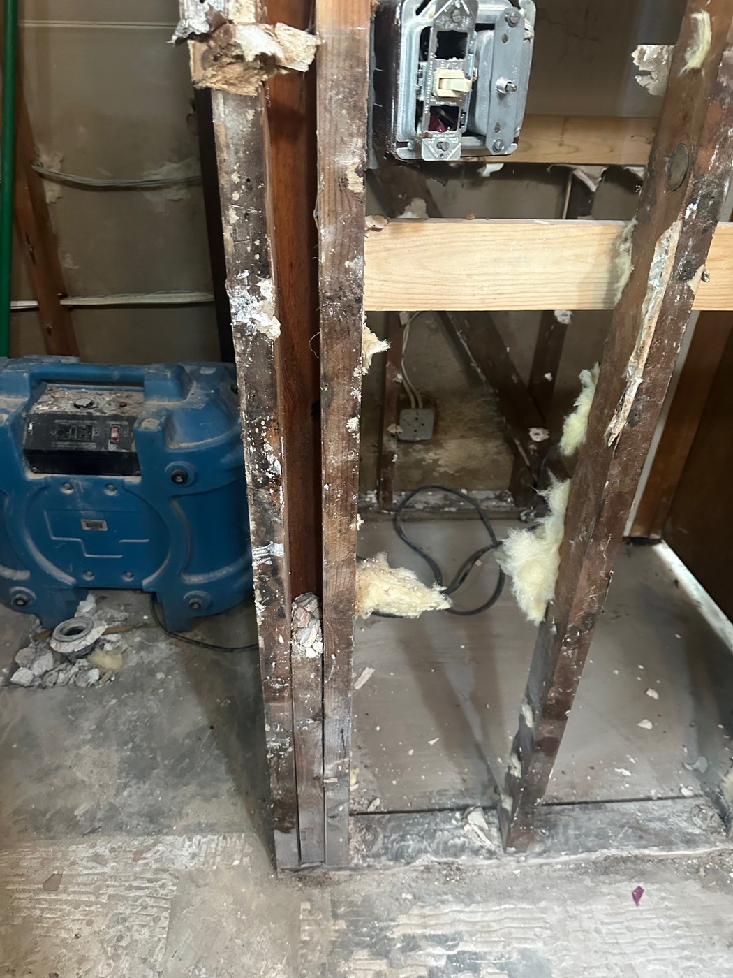 Water damage repair support