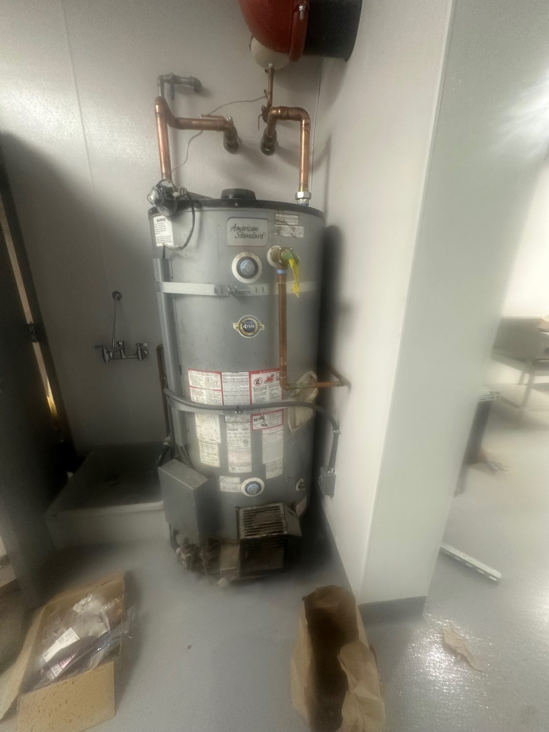 Water Heater Commercial New Construction - Bay Wide Plumbing